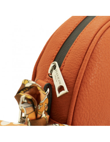 ELLA ICON GEANTA DE DAMA CLAIRE PORTOCALIU 27x17x8 CM - M607
