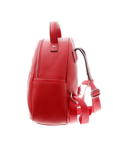 ELLA ICON RUCSAC DE DAMA HEART ROSU 24x27x11 CM - M612