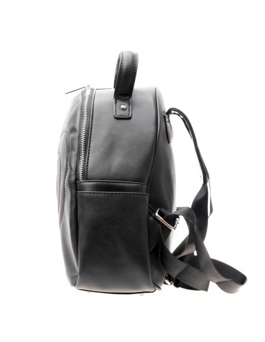 ELLA ICON RUCSAC DE DAMA HEART NEGRU 24x27x11 CM - M613
