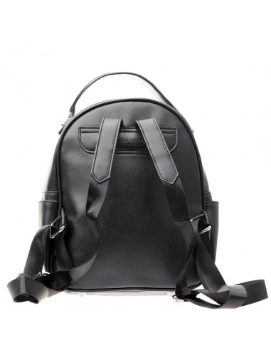 ELLA ICON RUCSAC DE DAMA HEART NEGRU 24x27x11 CM - M613