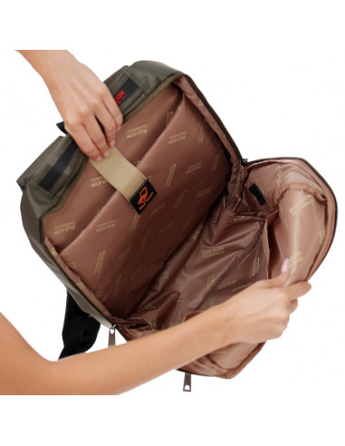 ELLA ICON RUCSAC ATENA VERDE 32X17X43 CM - M626