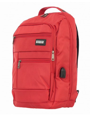 ELLA ICON RUCSAC ATENA ROSU 32X10X44 CM - M627