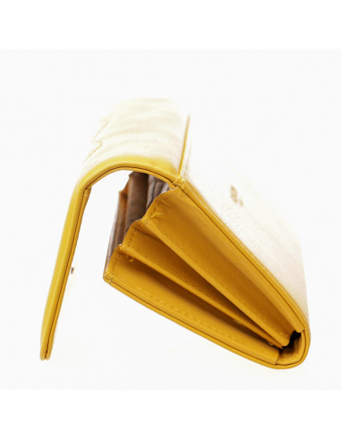 ELLA ICON PORTOFEL DE DAMA HEART GALBEN - M637