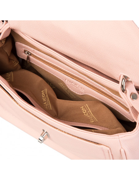 ELLA ICON GEANTA DE DAMA LARA ROZ 27X28X12 CM - M648