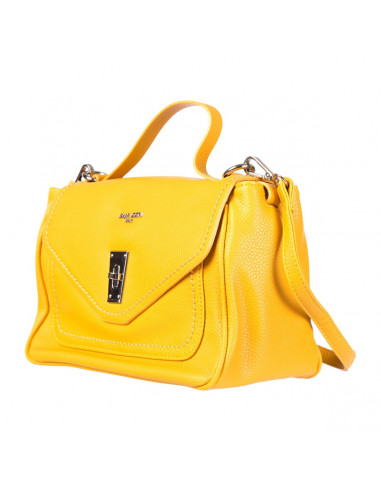 ELLA ICON GEANTA DE DAMA LARA GALBEN 27X28X12 CM - M649