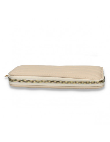 Portmoneu dama, din piele eco, bej - M704