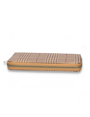 Portmoneu dama, din piele eco, maro - M712