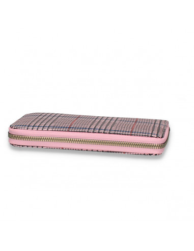Portmoneu dama, din piele eco, roz - M715