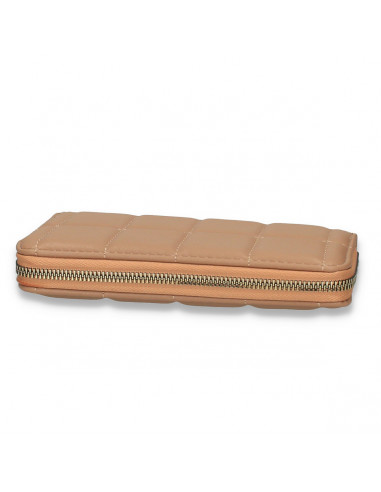 Portmoneu dama, din piele eco, maro - M716