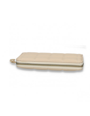 Portmoneu dama, din piele eco, bej - M718