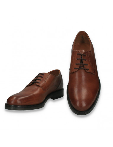 Pantofi stil clasic, din piele, pentru barbati, maro - W1241