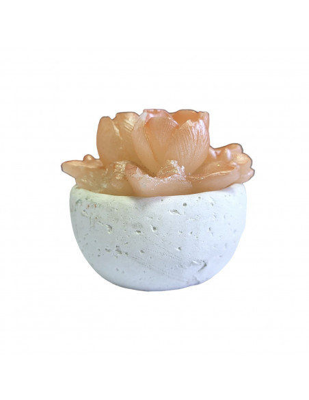 lumanare, candela, lumanare decorativa, lumanare decorativa floare, lumanare decorativa in forma de floare
