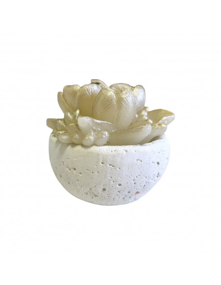 lumanare, candela, lumanare decorativa, lumanare decorativa floare, lumanare decorativa in forma de floare