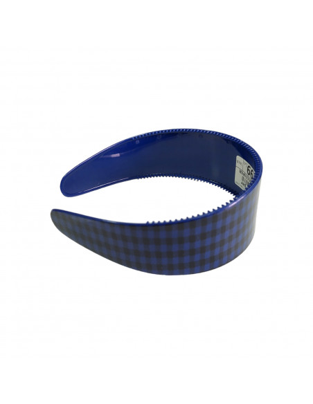 bentita, cordeluta, bentita de par, bentita de par din plastic, bentita cu model in carouri, bentita cu model piele de sarpe