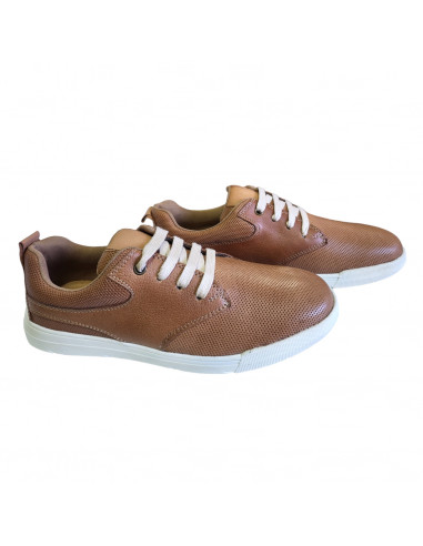 pantofi casual barbati, pantofi maro barbati, pantofi casual din piele naturala maro pentru barbati