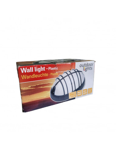 Lampa de perete, pentru exterior, din plastic