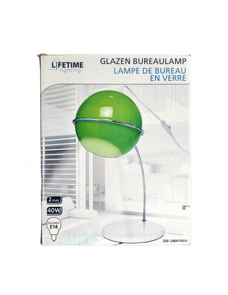 Lampa de birou din sticla, diferite culori