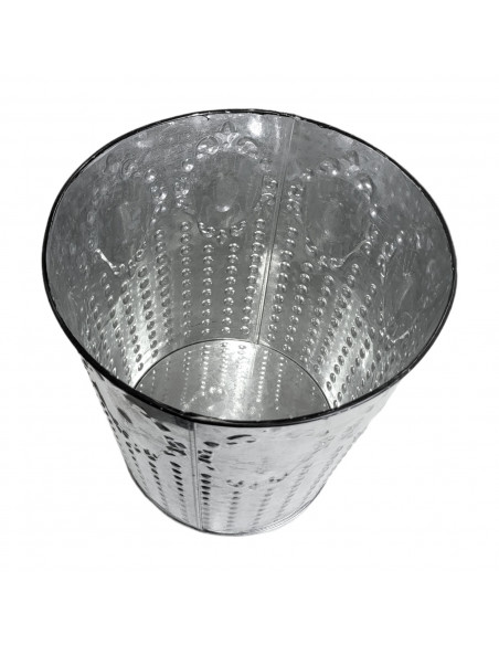 Găleată din metal pentru decor