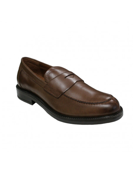 Pantofi eleganţi din piele naturală, pentru bărbaţi, maro