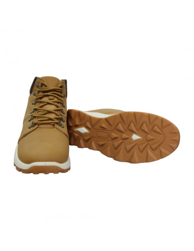 Ghete din piele ecologică, casual/sport, pentru bărbaţi, galben muştar