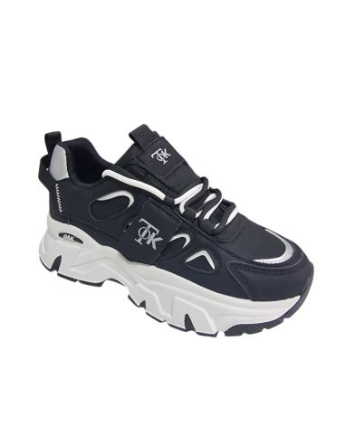 Pantofi tip sneakers din piele ecologica, pentru femei