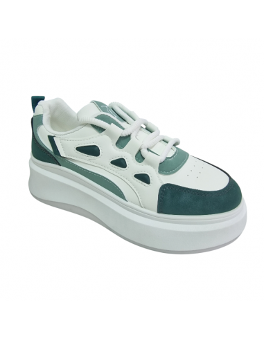 Pantofi tip sneakers din piele ecologica, pentru femei