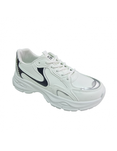 Pantofi tip sneakers din piele ecologica, pentru femei