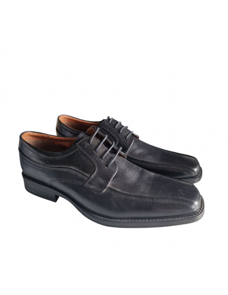 Pantofi dama cu perforatii, negri - W302