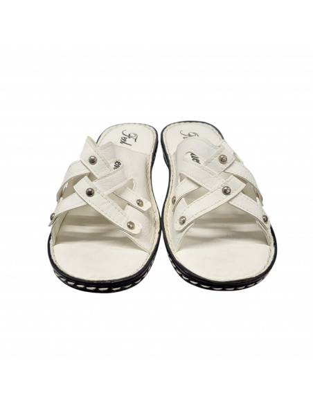 Saboti femei, piele ecologica - LS899