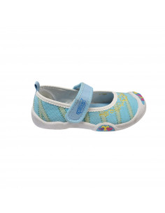 Pantofi sport de vara, pentru fete, alb-fucsia - LS528