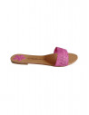 Papuci femei, model centimetru, fucsia