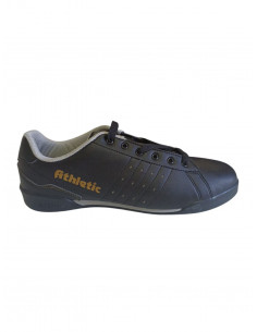 Pantofi sport barbati, negri, din piele ecologica