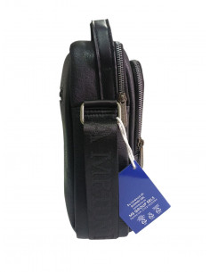 Borseta barbati, neagra, cu buzunare 2